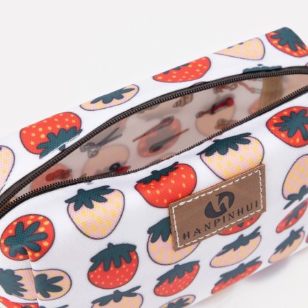 Cosmetic bag with lightning, white/multi -colored color-2