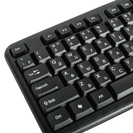 Smartbuy One 112 keyboard, wired, membrane, 104 keys, USB, black-1