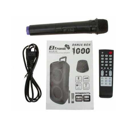 Column 08 "(20-33 Dance Box 1000) Dynamics 2pcs/8" Eltronic with TWS-1
