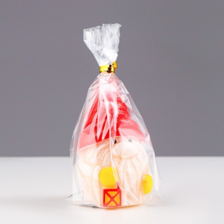 Decorative candle "Toy dwarf", 5.1x5.1x8 cm-6