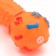 Brying toy "dumbbells with paws" for dogs, 13 cm, orange