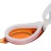 ATEMI M505 swimming glasses, silicone, pink color