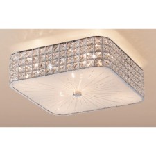 Portal chandelier, 6x60W E14, chrome 41x41x15 cm