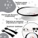 A set of children's dishes "I love to eat", a plate on a suction cup 250ml, fork, spoon