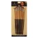 A set of brushes nylon, 9 pieces, flat, beveled, with long handles