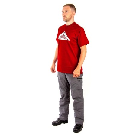 T-shirt Payer Infinity, Cotton, Bordeaux, Rr.-3