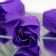 Soap roses, purple, set of 10 pcs.