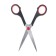 Chancellery scissors 17 cm, plastic handles, in a cardboard box