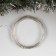Garland "thread" 5 m dew, ip20, silver thread, 50 LED, glow of multi (RGB), overflow, AAH3