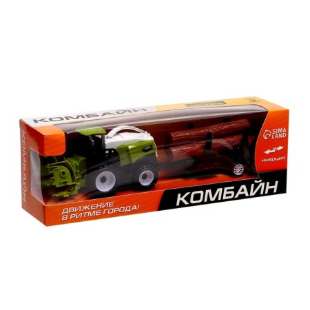 Combine inertial "farmer", with a trailer-5