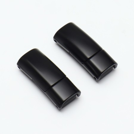 CLISTOR for laces, on magnet, steam, size 2.6 × 2 × 0.7 cm, black color is black-5