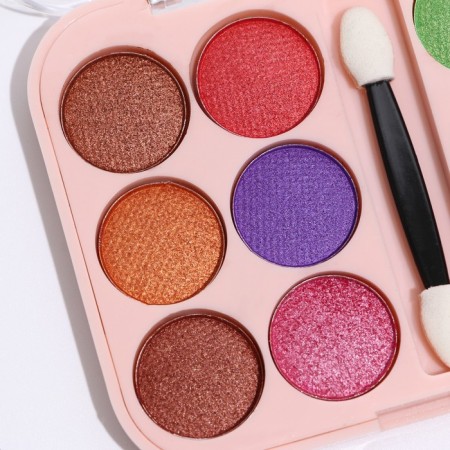 Palette of shadows for eyelids 12 colors-3