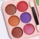 Palette of shadows for eyelids 12 colors