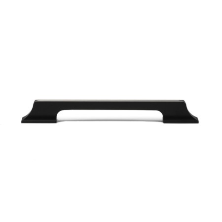 Cappio bracket handle, aluminum, m/o 160 mm, black color with gray insert-1
