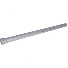 Труба канализационная STOUT SKB-0001-058100, d=58 мм, 1000 мм, бесшумная