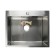 Kitchen sink Aflorn Af96050, Sredal, S = 3.0 and 0.8 mm, 60x50x22 cm, siphon, satin