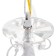 Chandelier 2182/5 E14 40W white 58x58x31 cm