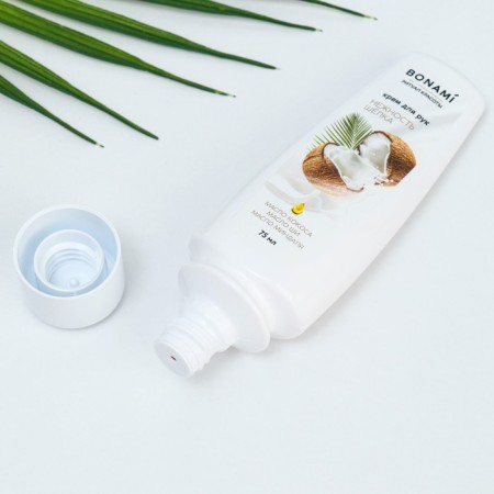 Hand cream with coconut oil, shi and almond, 75 ml, bonami-3
