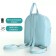 Baby backpack on lightning, blue color