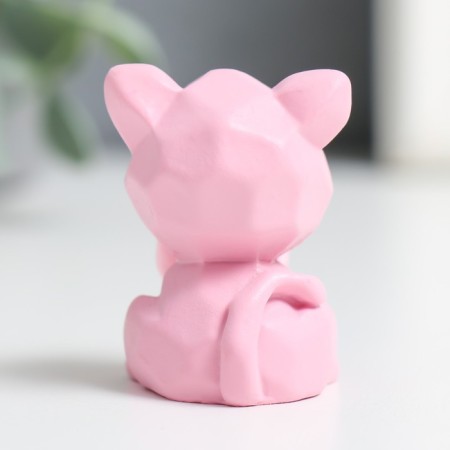 Polystone souvenir "Kitten with a bow" MIX 4x2.5x3 cm-4