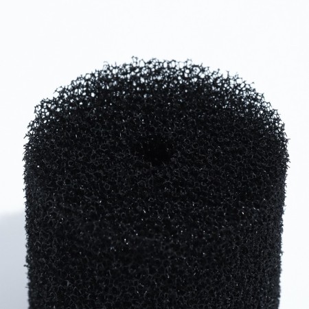 Round sponge No. 3, medium -pistorous 30 ppi, 8 x 8 x 10 cm, black-3