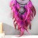 Dreaming Catcher 2 Rings "Tree of Life" Violet D = 7 b and 16 cm 16x60 cm