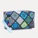 Cosmetic bag with lightning, blue/multi -colored color
