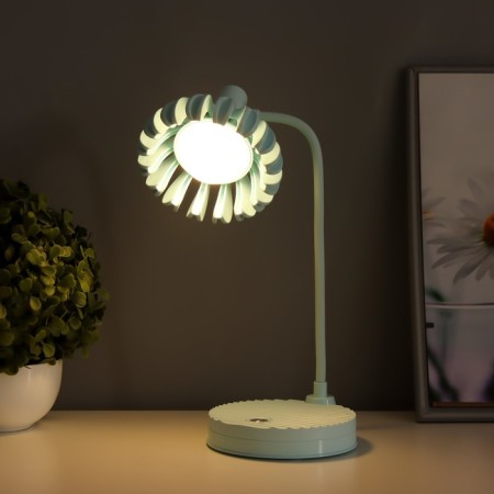 Sandy table lamp LED 4W USB AKB Blue 11.7x14.5x18 cm-3