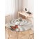 Tables on the table "Butterfly Zen", round, oxford, elastic band, size 120x120 cm, diameter 75-100 cm