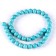 Beads made of natural stone "turquoise" set 36 pcs., Size 1 pc. - 10 mm