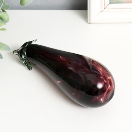 Souvenir "Eggplant" H 170 mm. (in glassbreaker) Marg. (Z.L.)-3