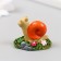Figure for Florarium Polystone "Snail in a clearing" MIX 4x3x3.3 cm