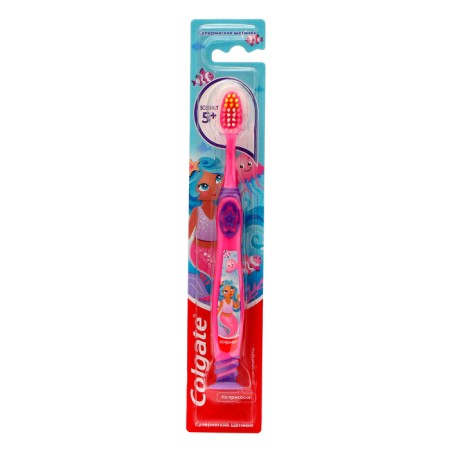 COLGATE SMILES Baby Brush, from 5 years old, Mix color-1