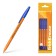 Set of ballpoint pens 4 pieces Erichkrause R-301 Stick & Grip Orange Node 0.7mm, blue color