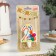 Candle in the Cake "Bright Birthday", number 2, multi -colored, 6.5 cm