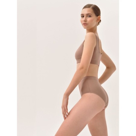 Panties of slips boyfriend women Mirey, size 48, brown color-3