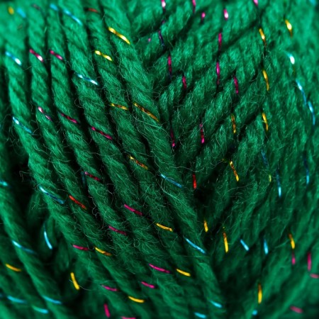 Yarn 70% acrylic, 30% silk "Softy Shine" 50 g 85 m color 39 pine-3