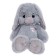 Soft toy "hare", gray color, 68 cm