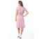 Women's dress "Himasies", size 52, dark pink color