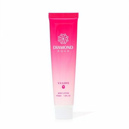 Perfume set female Diamond aqua: toilet water, 35ml + body lotion, 35ml-2