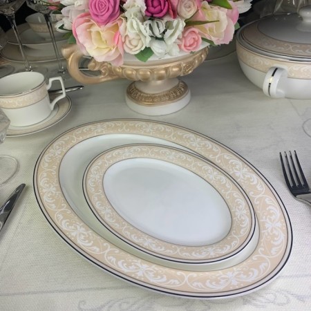 Oval Lenardi dish "Juliet", length 23 cm-1