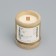 Aromatic candle in the bamboo "Fragrant Groji", soy wax, 25 hours, 150 g, 8.5x8 cm