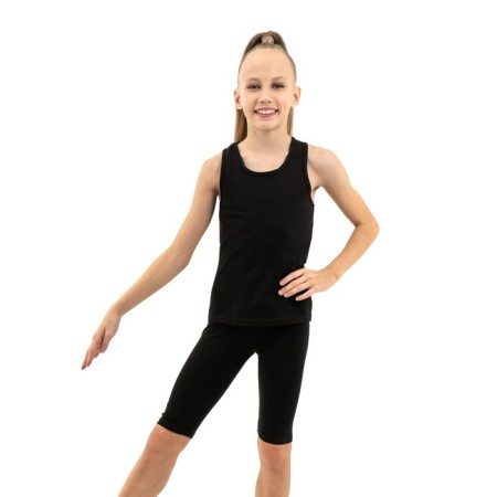 T-shirt for gymnastics and dancing Grace Dance, p. 44, black color-1