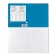 Notebook of 12 sheets in the Erichkrause Neon Classic cage, covered cardboard cover, white offset block 100%, blue