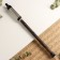 Flute Music Life 52 cm, with patterns, tonality b, bamboo, collapsible