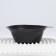 Staining bowl, d = 12 cm, black color
