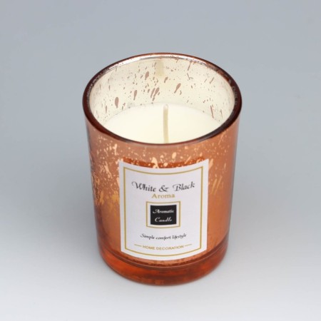 Aromatic candle in a glass "Dream Star", lavender, 5.5x6, cm-4