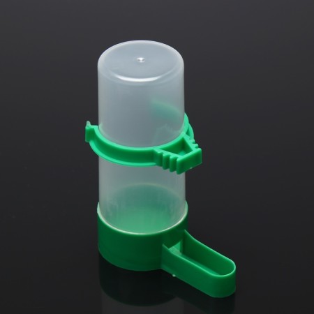Drill/bird feeder 4 x 12 cm, 140 ml, green-4