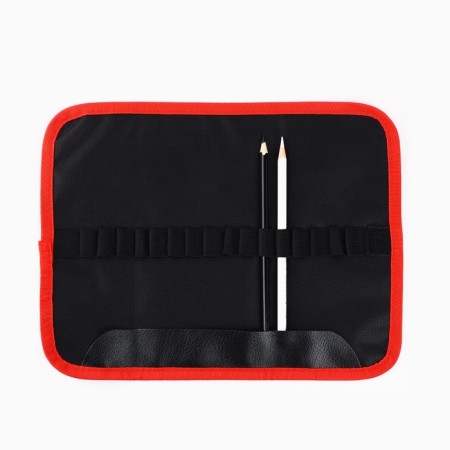 Penal for brushes and pencils Textiles, 16 objects "Cat"-1