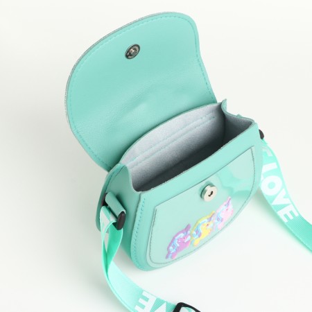 Baby bag on a valve, green color-2